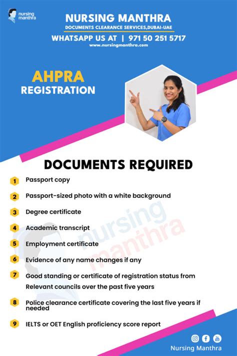 how to get ahpra registration.